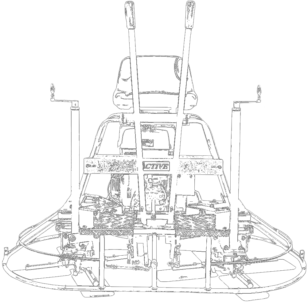 Ride-on Powertrowel